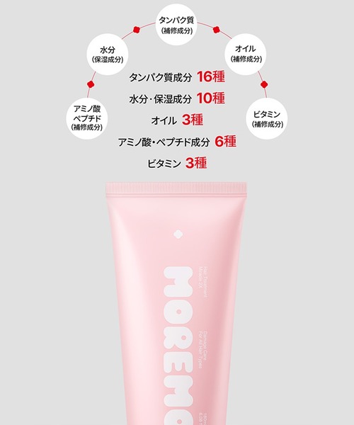 moremo/モレモ】ヘアトリートメント2X 180ml（トリートメント