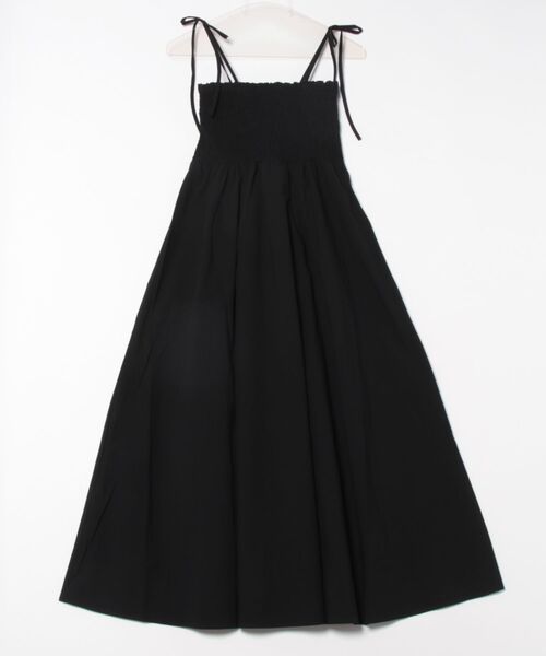 ムラサキスポーツ(ムラサキスポーツ)の「RIKKA FEMME/リッカファム リボンキャミワンピース RF25SS17(ワンピース・レディース・ブラウン/ブラック・FREE)」の3枚目の写真