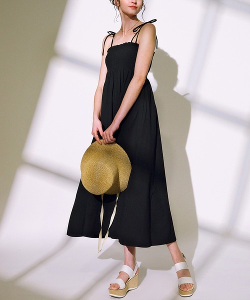 セール】RIKKA FEMME/リッカファム リボンキャミワンピース RF25SS17