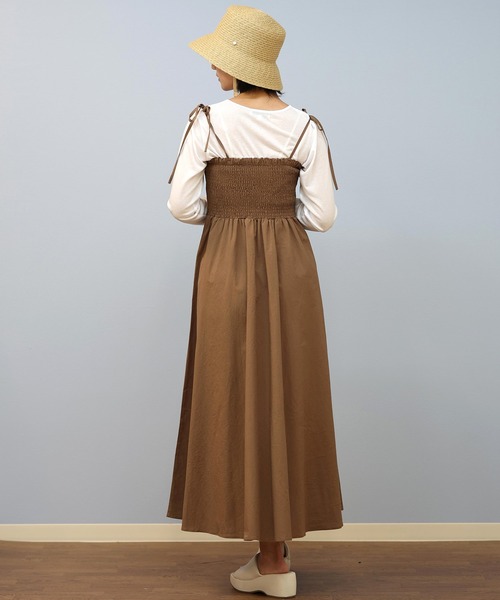 セール】RIKKA FEMME/リッカファム リボンキャミワンピース RF25SS17