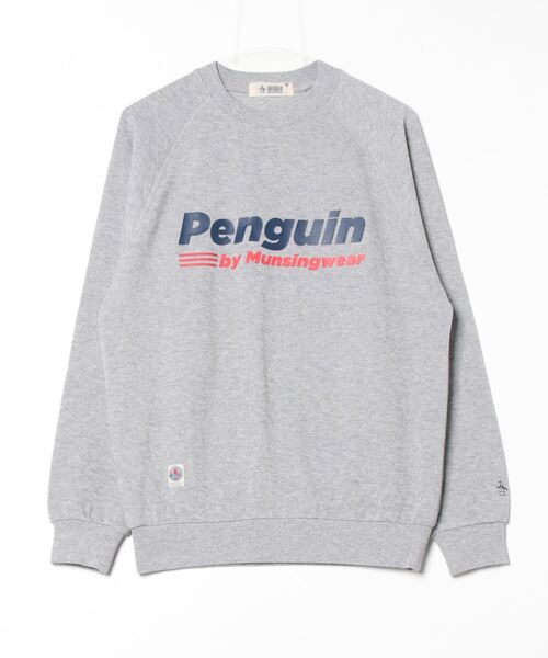 penguin BY MUNSINGWEAR（ペンギン バイ マンシングウェア）の「sweat shirt（スウェット・メンズ・ホワイト/ネイビー/グレー・M/L/XL）」の22枚目の写真