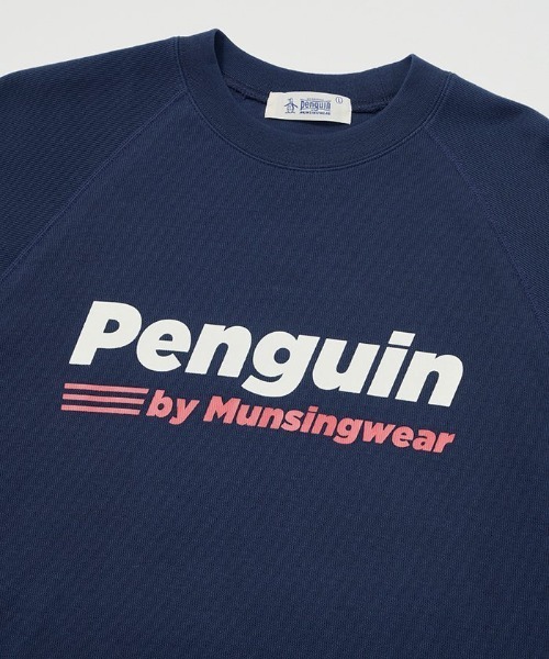 penguin BY MUNSINGWEAR（ペンギン バイ マンシングウェア）の「sweat shirt（スウェット・メンズ・ホワイト/ネイビー/グレー・M/L/XL）」の14枚目の写真