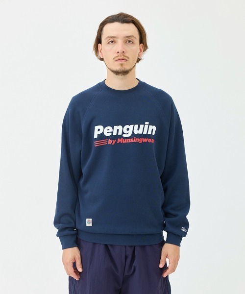 penguin BY MUNSINGWEAR（ペンギン バイ マンシングウェア）の「sweat shirt（スウェット・メンズ・ホワイト/ネイビー/グレー・M/L/XL）」の18枚目の写真