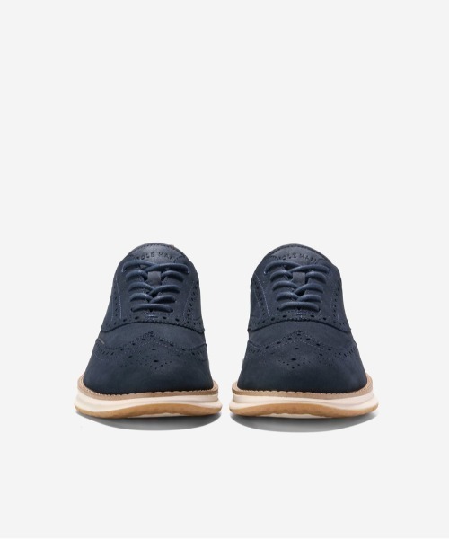 COLE HAAN（コールハーン）の「オリジナルグランド エナジーウィーヴ ウィングチップオックスフォード mens（スニーカー・メンズ・ネイビー・7.5/8/8.5/9/9.5/10）」の2枚目の写真
