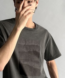 Classical Origin（クラシカルオリジン）の「【Classical Origin】タイトフィットピグメント加工プリントTシャツ／Tight Fit Pigment-Dyed Print T-Shirt（Tシャツ/カットソー）」