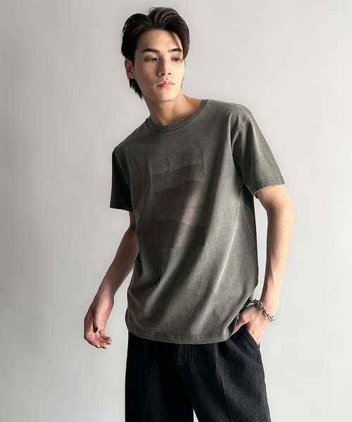 Classical Origin(クラシカルオリジン)の「【Classical Origin】タイトフィットピグメント加工プリントTシャツ/Tight Fit Pigment-Dyed Print T-Shirt(Tシャツ/カットソー・メンズ・シルバーグレー/その他1/その他2・SMALL/MEDIUM/LARGE)」の22枚目の写真