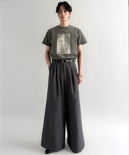 Classical Origin(クラシカルオリジン)の「【Classical Origin】タイトフィットピグメント加工プリントTシャツ/Tight Fit Pigment-Dyed Print T-Shirt(Tシャツ/カットソー・メンズ・シルバーグレー/その他1/その他2・SMALL/MEDIUM/LARGE)」の15枚目の写真