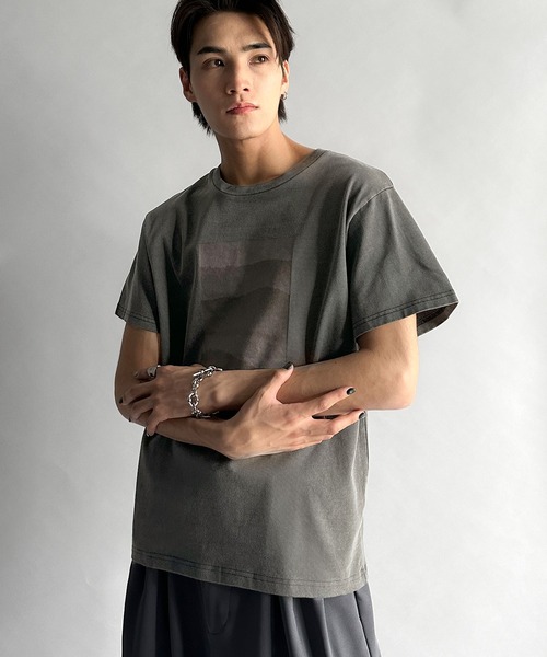 Classical Origin(クラシカルオリジン)の「【Classical Origin】タイトフィットピグメント加工プリントTシャツ/Tight Fit Pigment-Dyed Print T-Shirt(Tシャツ/カットソー・メンズ・シルバーグレー/その他1/その他2・SMALL/MEDIUM/LARGE)」の18枚目の写真