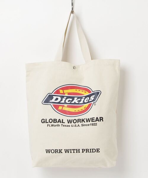 Dickies(ディッキーズ)の「Dickies / DK LOGO TC CANVAS TOTE BAG / 16826300(トートバッグ・レディース・ネイビー/ブラック/オフホワイト/レッド・ONESIZE)」の1枚目の写真