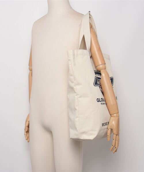 Dickies(ディッキーズ)の「Dickies / DK LOGO TC CANVAS TOTE BAG / 16826300(トートバッグ・レディース・ネイビー/ブラック/オフホワイト/レッド・ONESIZE)」の8枚目の写真