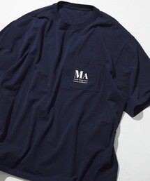 Firsthand | MA Firsthand/マ ファーストハンド MAコンセプトプリント ポケットTEE / オーバーサイズ 半袖Tシャツ / ボックスシルエット(Tシャツ/カットソー)