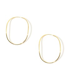 BAR JEWELLERY | BAR Jewellery CONTOUR ゴールドピアス(ピアス（両耳用）)