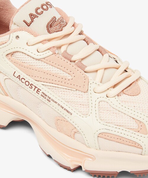 LACOSTE(ラコステ)の「レディース L003 2K24 125 2 SFA(スニーカー・レディース・ライトピンク・22.5cm/23.0cm/23.5cm/24.5cm/24.0cm)」の3枚目の写真
