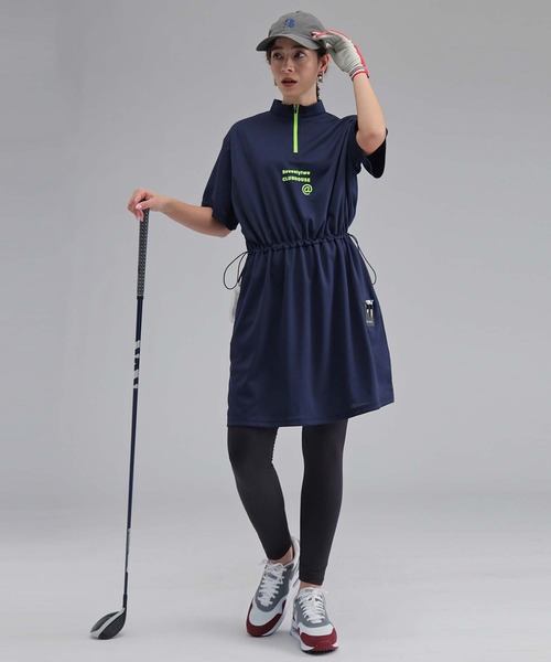 antiqueメッシュドロストワンピース STCH】メッシュドロストワンピース（ワンピース）｜antiqua