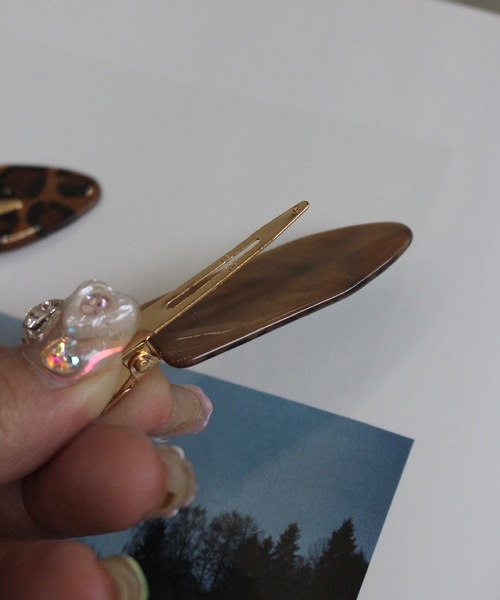 SANSeLF(サンセルフ)の「【SANSeLF】レオパード2セットヘアピン sana25s022(ヘアピン・レディース・B/A・FREE)」の4枚目の写真