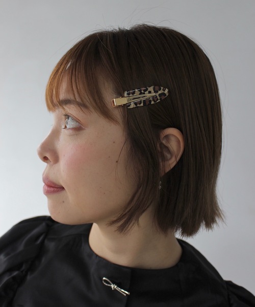 SANSeLF】レオパード2セットヘアピン sana25s022（ヘアピン