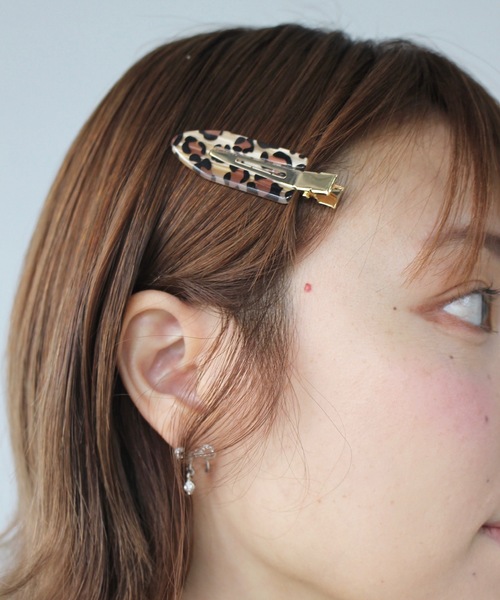 SANSeLF(サンセルフ)の「【SANSeLF】レオパード2セットヘアピン sana25s022(ヘアピン・レディース・B/A・FREE)」の8枚目の写真