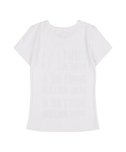 tシャツ A'GEM/9 × .kom 「 FANCY CLUB/ファンシークラブ」 3-WAY LETTERING CORSAGE TEE/3WAY A'GEM/9 × .kom 『 FANCY CLUB/ファンシークラブ』 3-WAY