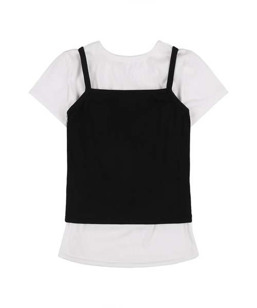 FANCY CLUB(ファンシークラブ)の「A'GEM/9 × .kom 『 FANCY CLUB/ファンシークラブ』 3-WAY LETTERING CORSAGE TEE/3WAY レタリング TEE(Tシャツ/カットソー・レディース・ブラック/レッド・FREE)」の10枚目の写真