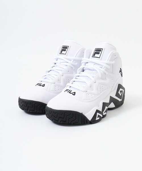 FILA(フィラ)の「FILA MB/エムビー バスケットボールシューズ 厚底スニーカー(スニーカー・レディース・ブラック/ホワイト・24.5/24/23.5/26/25/27/23)」の22枚目の写真