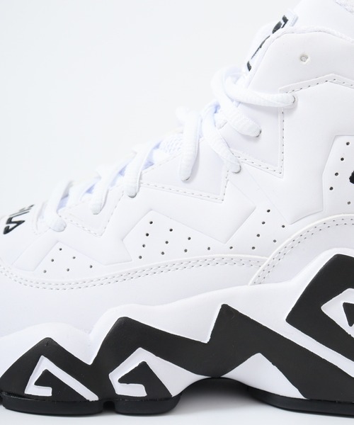FILA(フィラ)の「FILA MB/エムビー バスケットボールシューズ 厚底スニーカー(スニーカー・レディース・ブラック/ホワイト・24.5/24/23.5/26/25/27/23)」の3枚目の写真