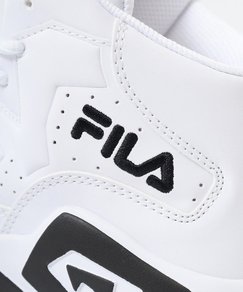 FILA(フィラ)の「FILA MB/エムビー バスケットボールシューズ 厚底スニーカー(スニーカー・レディース・ブラック/ホワイト・24.5/24/23.5/26/25/27/23)」の4枚目の写真