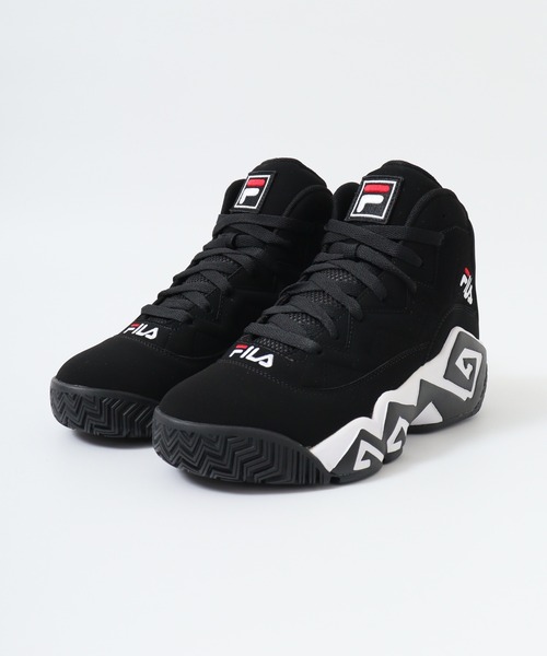 FILA(フィラ)の「FILA MB/エムビー バスケットボールシューズ 厚底スニーカー(スニーカー・レディース・ブラック/ホワイト・24.5/24/23.5/26/25/27/23)」の18枚目の写真