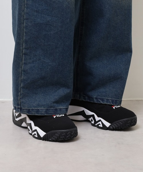 FILA(フィラ)の「FILA MB/エムビー バスケットボールシューズ 厚底スニーカー(スニーカー・レディース・ブラック/ホワイト・24.5/24/23.5/26/25/27/23)」の12枚目の写真