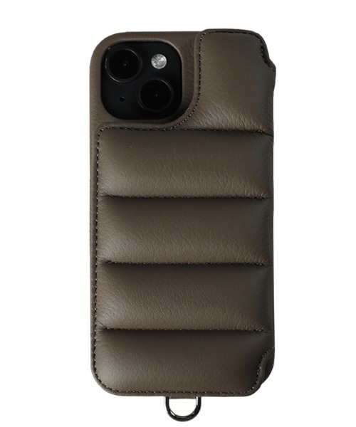 DEMIU（デミュウ）の「BALLON iPhone15シリーズ（スマホケース/カバー・レディース・ライトブルー/カーキブラウン/グリーン/ライトグレー/ダークブルー/ライトピンク/オレンジ系その他/ブラック・FREE）」の3枚目の写真