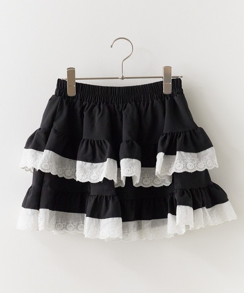 ミニスカート [oftenso] frill mini skirt frill mini skirt〈black〉 | PRIMAVELY