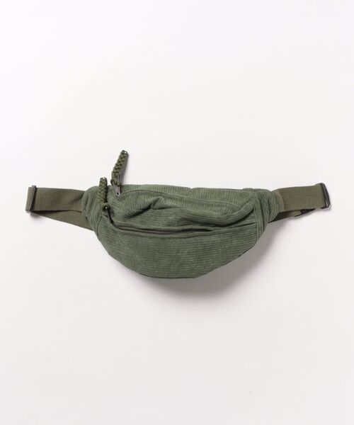 TONE SELECT GOODS(トーンセレクトグッズ)の「urbanfemine./コーデュロイボディバッグ U7454(ボディバッグ/ウエストポーチ・レディース・ホワイト/ブラウン/グリーン/ブルー/ブラック・FREE)」の14枚目の写真