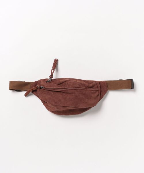 TONE SELECT GOODS(トーンセレクトグッズ)の「urbanfemine./コーデュロイボディバッグ U7454(ボディバッグ/ウエストポーチ・レディース・ホワイト/ブラウン/グリーン/ブルー/ブラック・FREE)」の16枚目の写真