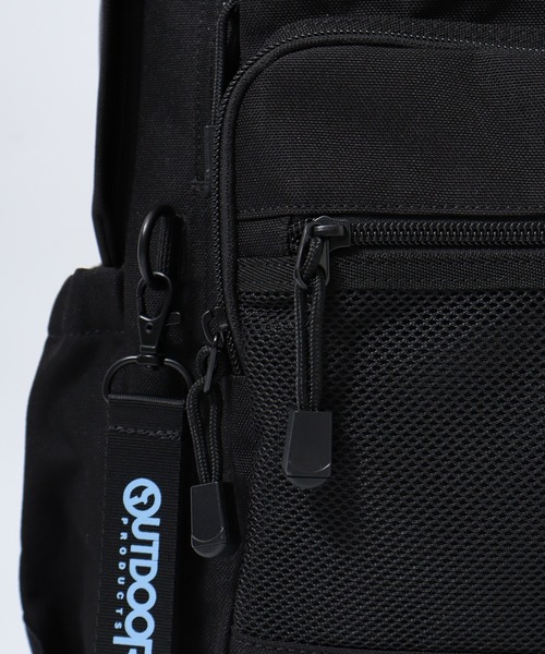 FUNALIVE(ファンアライブ)の「OUTDOORポリロゴラバー付Dパック(バックパック/リュック・メンズ・ブラック/ブラック系その他・FREE)」の18枚目の写真