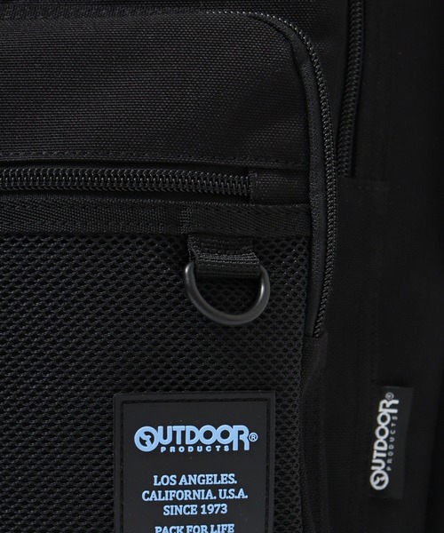 FUNALIVE(ファンアライブ)の「OUTDOORポリロゴラバー付Dパック(バックパック/リュック・メンズ・ブラック/ブラック系その他・FREE)」の16枚目の写真