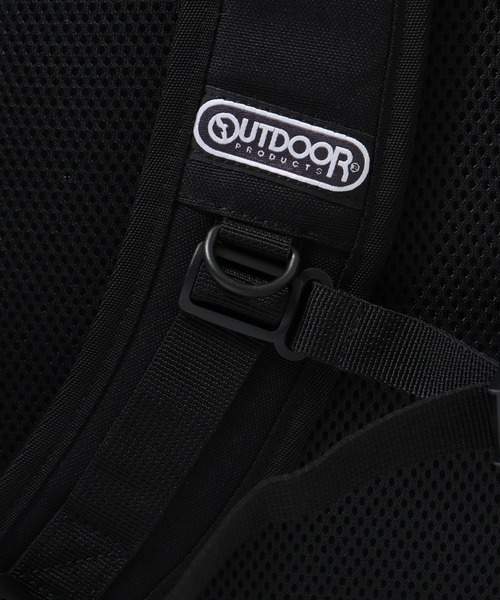 FUNALIVE(ファンアライブ)の「OUTDOORポリロゴラバー付Dパック(バックパック/リュック・メンズ・ブラック/ブラック系その他・FREE)」の10枚目の写真