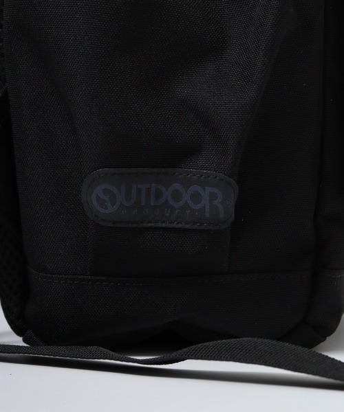 FUNALIVE(ファンアライブ)の「OUTDOORポリロゴラバー付Dパック(バックパック/リュック・メンズ・ブラック/ブラック系その他・FREE)」の8枚目の写真