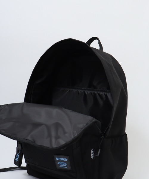 FUNALIVE(ファンアライブ)の「OUTDOORポリロゴラバー付Dパック(バックパック/リュック・メンズ・ブラック/ブラック系その他・FREE)」の5枚目の写真