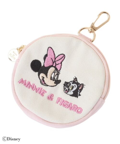 セール】Minnie/Figaro/ポーチ付ショルダー（トートバッグ
