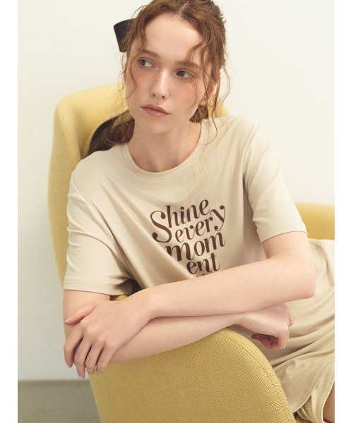 セール】【接触冷感】ロゴTシャツ&リブショートパンツセット