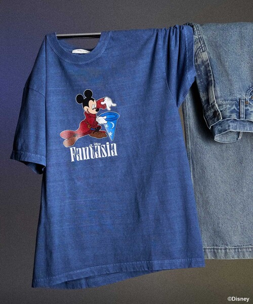 セール】【DISNEY FANTASIA】 ビッグフロント プリントTシャツ