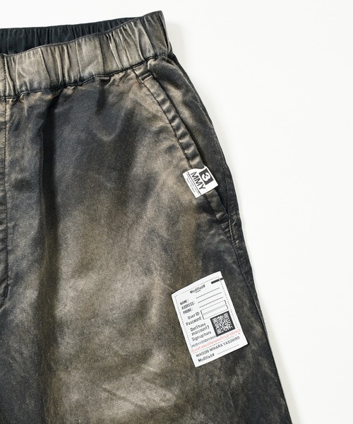 MIHARAYASUHIRO(ミハラヤスヒロ)の「【MIHARAYASUHIRO/ミハラヤスヒロ】AGED SHORTS(その他パンツ・メンズ・カーキ/ブラック・46/44)」の4枚目の写真