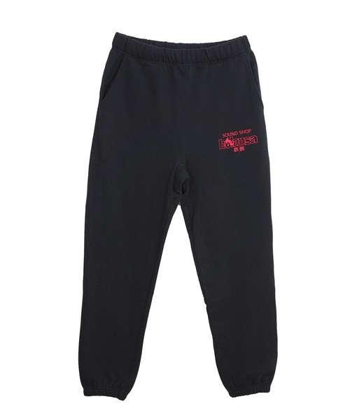 balansa(バランサ)の「SWEAT PANTS | SOUND SHOP balansa × ASTRO BOY(スウェットパンツ・メンズ・ブラック/杢グレー・MEDIUM/LARGE/X-LARGE)」の1枚目の写真