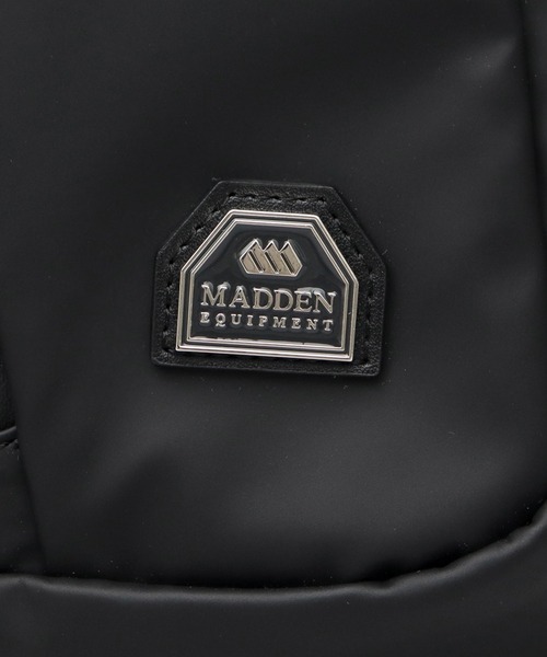 MADDEN EQUIPMENT(メデン イクイップメント)の「撥水ポリエステル 防水ポリウレタン切替 スリング ボディバッグ 大 メッシュポケット付き(ボディバッグ/ウエストポーチ・メンズ・グレー/ブラック・FREE)」の8枚目の写真