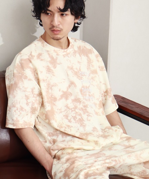 THRASHER(スラッシャー)の「【THRASHER/スラッシャー】タイダイ染め サーマル ファブリック半袖Tシャツ(Tシャツ/カットソー・メンズ・ブラウン系/ブラック系/ブルー・M/L/XL)」の3枚目の写真