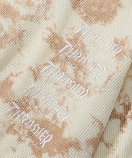 THRASHER(スラッシャー)の「【THRASHER/スラッシャー】タイダイ染め サーマル ファブリック半袖Tシャツ(Tシャツ/カットソー・メンズ・ブラウン系/ブラック系/ブルー・M/L/XL)」の8枚目の写真