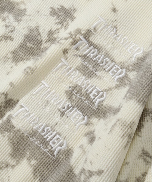 THRASHER(スラッシャー)の「【THRASHER/スラッシャー】タイダイ染め サーマル ファブリック半袖Tシャツ(Tシャツ/カットソー・メンズ・ブラウン系/ブラック系/ブルー・M/L/XL)」の10枚目の写真