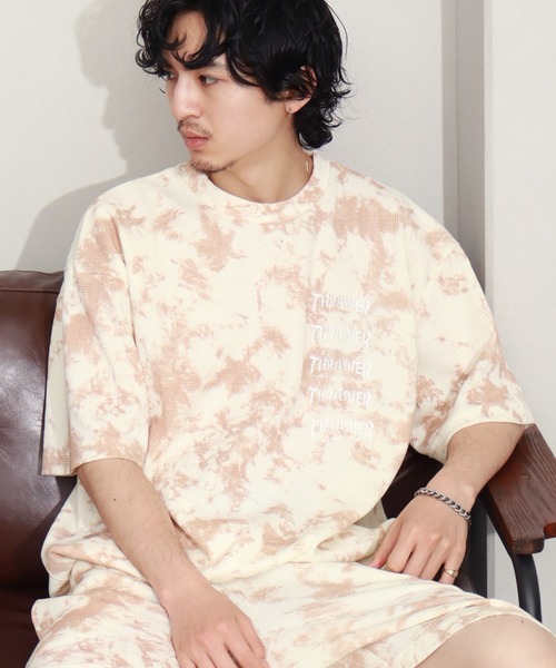 THRASHER(スラッシャー)の「【THRASHER/スラッシャー】タイダイ染め サーマル ファブリック半袖Tシャツ(Tシャツ/カットソー・メンズ・ブラウン系/ブラック系/ブルー・M/L/XL)」の17枚目の写真