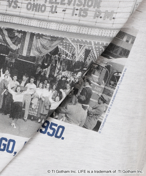 GOOD ROCK SPEED（グッドロックスピード）の「GOOD ROCK SPEED/グッドロックスピード  LIFE PICTURE COLLECTIONハンソデb（Tシャツ/カットソー・レディース・アイボリー/ブラック/ライトグレー・FREE）」の22枚目の写真