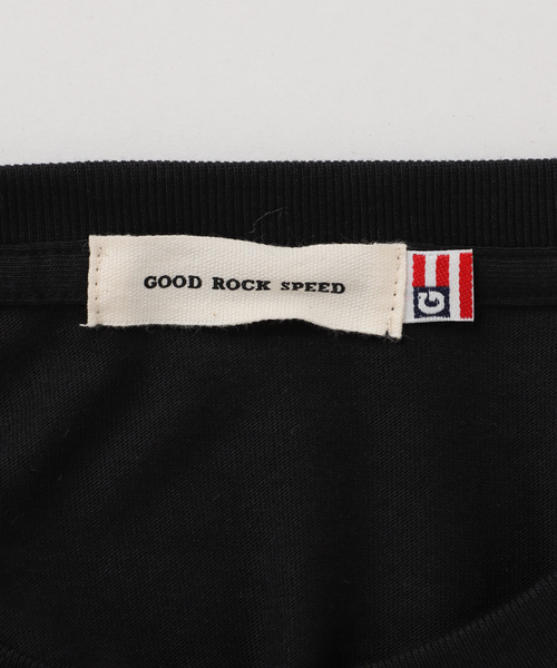GOOD ROCK SPEED（グッドロックスピード）の「GOOD ROCK SPEED/グッドロックスピード  LIFE PICTURE COLLECTIONハンソデb（Tシャツ/カットソー・レディース・アイボリー/ブラック/ライトグレー・FREE）」の19枚目の写真
