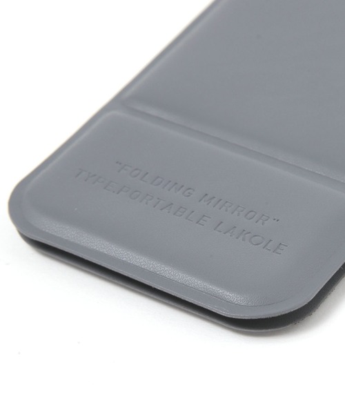 LAKOLE（ラコレ）の「スリム折り畳みミラー(S) / 450035（手鏡/メイクミラー・レディース・その他1/チャコール・FREE）」の9枚目の写真